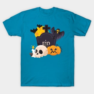 Halloween Party Junior Funny Club T-Shirt